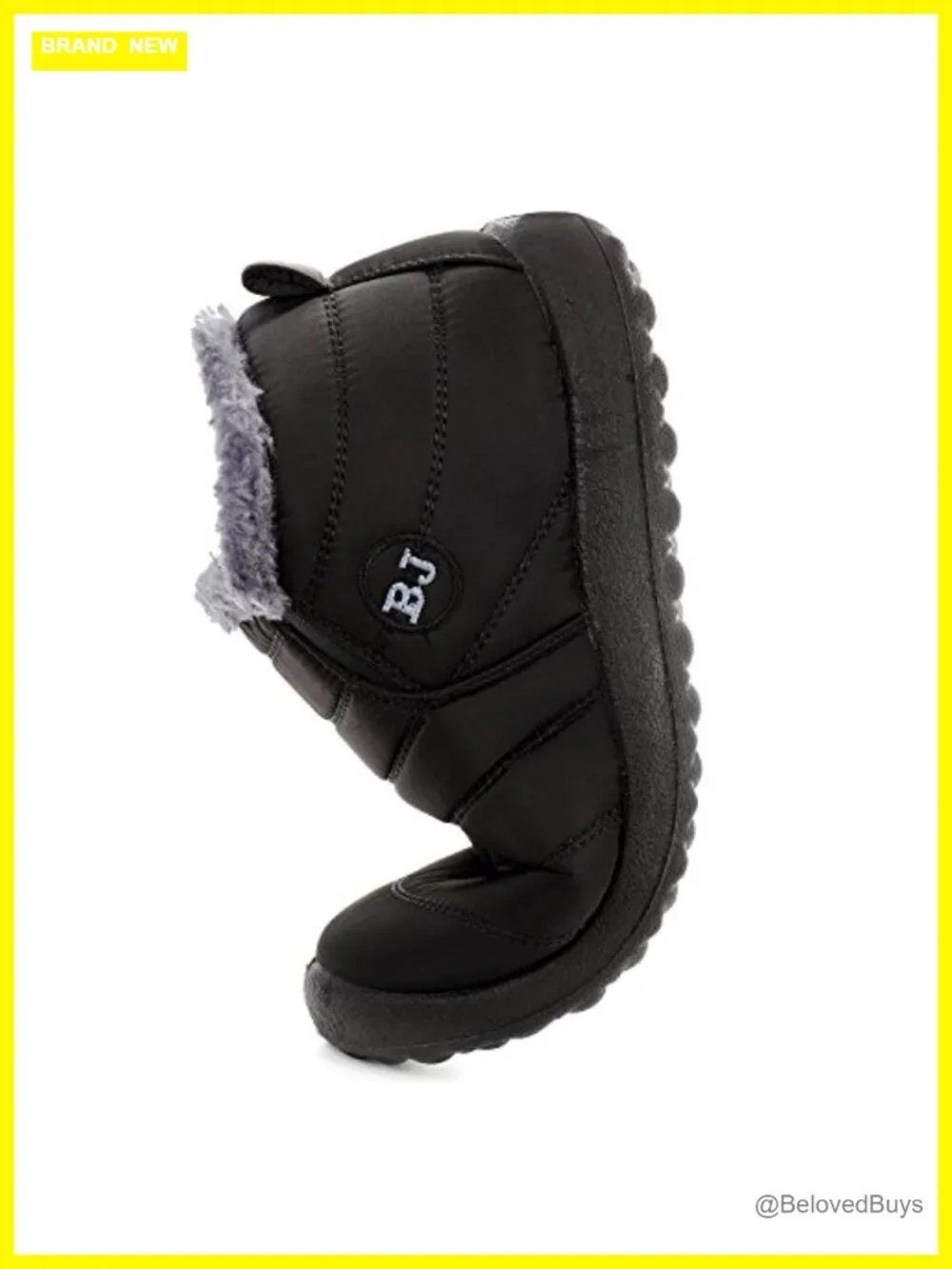 Winter Snow Boots Fur Lined Anti-Slip Ankle Booties Waterproof Warm